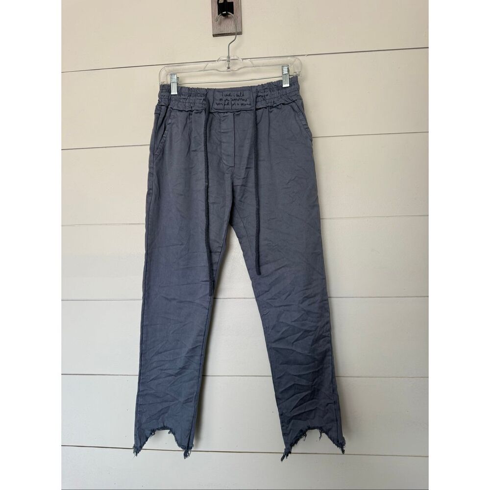 Women’s One Size I Wish I could See you Tomorrow Artsy LagenLook Pull on Pants N